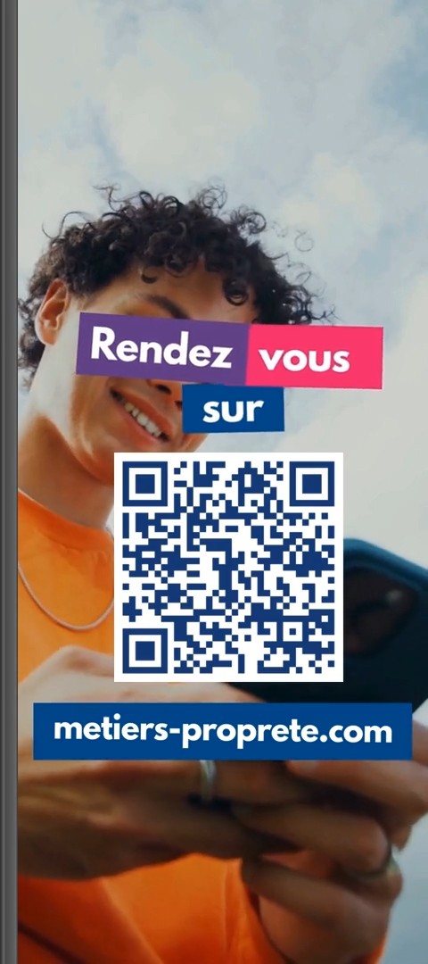Spot FEPSA « Découvre les métiers » de la propreté, diffusé sur les écrans Média Jeunes