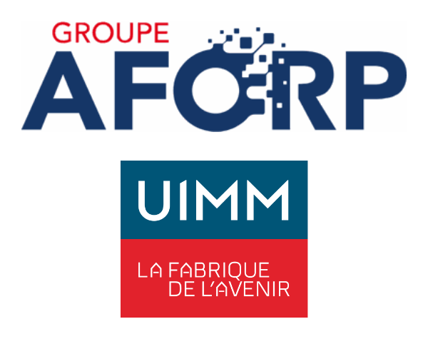 Logos du groupe AFORP et de l’UIMM