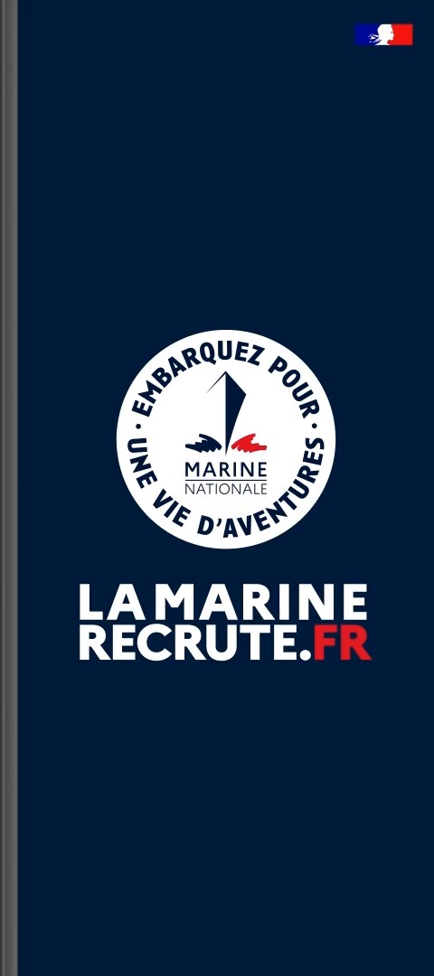 Spot de recrutement de la Marine nationale diffusé sur les écrans Média Jeunes